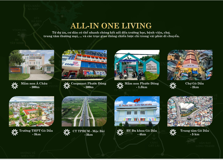 Tiện ích ngoại khu Phước Đông New City