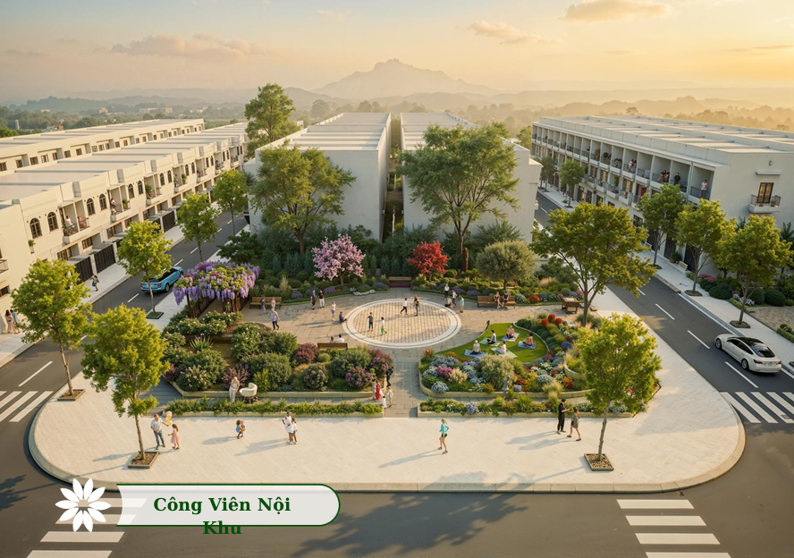 Công viên nội khu Phước Đông New City