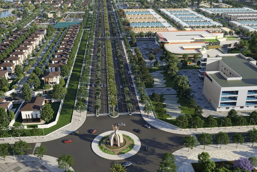 Hạ tầng nội khu Phước Đông New City