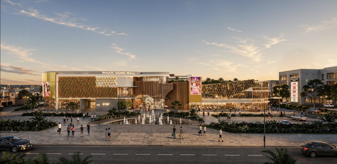 Nhà phố 1 trệt 2 lầu Phước Đông New City