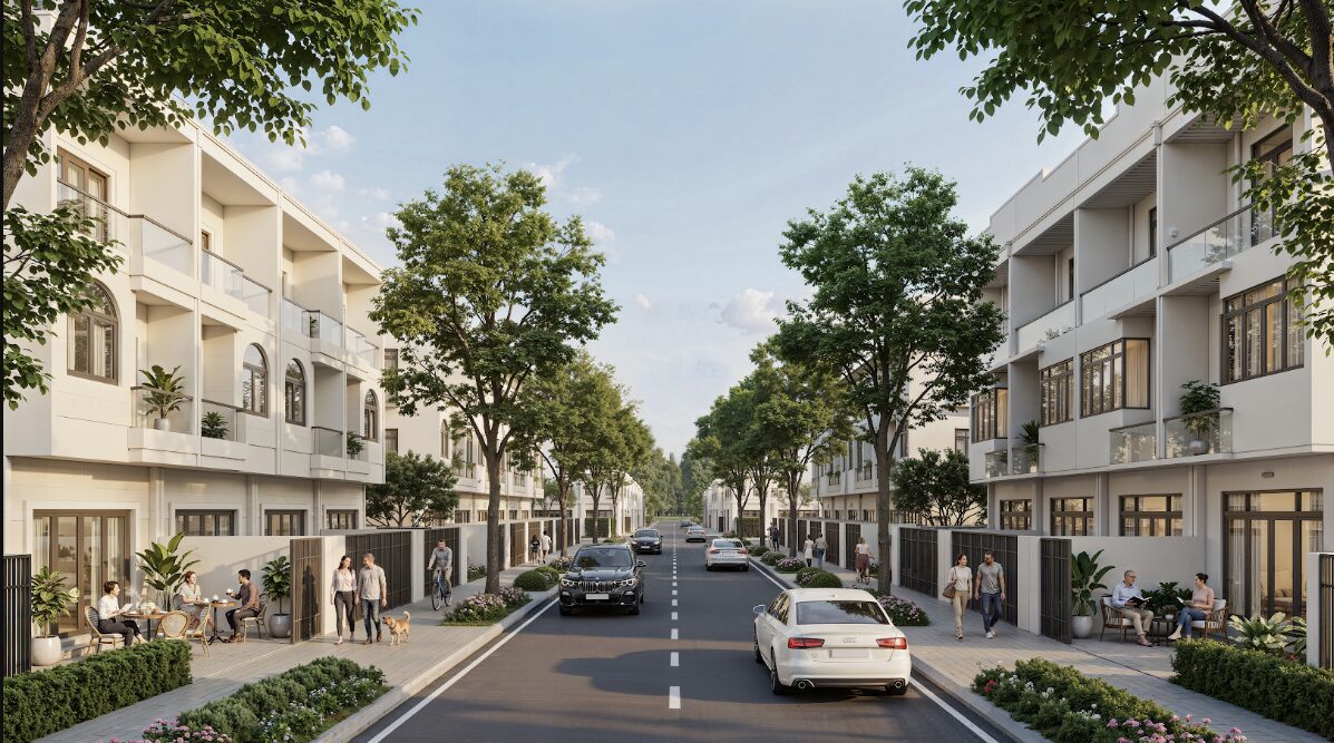 Khách hàng tham quan Phước Đông New City